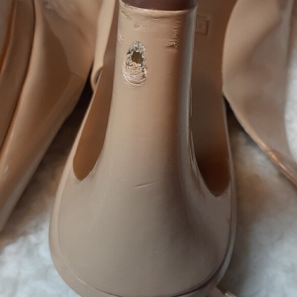 "ETIENNE aigner" sz 9M bone patent heel - Picture 6 of 7